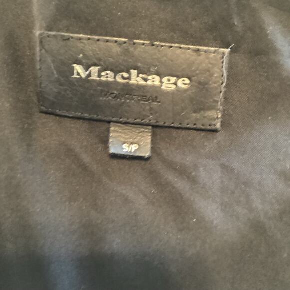 MACKAGE MONTREAL ESTELA BEIGE ZIP TRENCH COAT SIZE SMALL 1197 - Picture 7 of 10